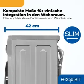 Exquisit WA56110-021A Waschmaschine (6 kg, 1000 U/min)