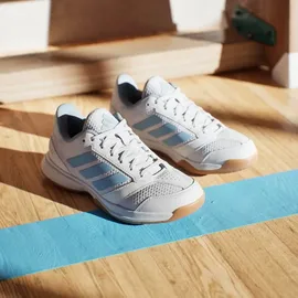 adidas Ligra 8 Herren Cloud White/Clear Sky/Gold 39 1/3