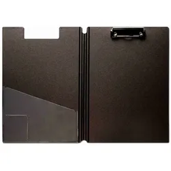 Klemmbrettmappe Schreibmappe A4 horizontal extra stabil abwischbar unzerbrechlich Farbe weiß