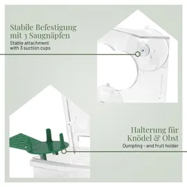 wildlife home 3IN1 Fenster-Futterhaus Menue