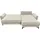 ed exciting design Ecksofa Bern L-Form«, frei im Raum stellbar, mit Schlaffunktion beige