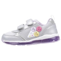 GEOX Baby - Mädchen B Todo Girl Sneaker, Silber, 24 EU