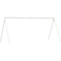 vidaXL Kinderbett Dach 209 x 85,5 x 88 cm Kiefer massiv weiß