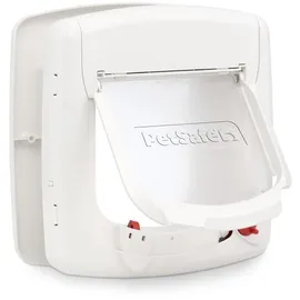 PetSafe Magnetische 4-Wege-Katzenklappe Deluxe 5005 Weiß
