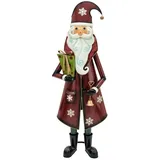 Europalms Nikolaus Metall rot 150 cm