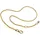 GALLAY Fußkette 1,7mm Weißgold 9Kt GOLD 25cm in gold | Gr.: onesize