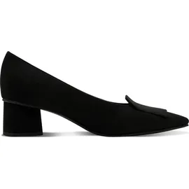 Marco Tozzi Damen Pumps weiches Feel Me Fußbett weiches Innenfutter Stilvoll, schwarz (Black), 39 EU