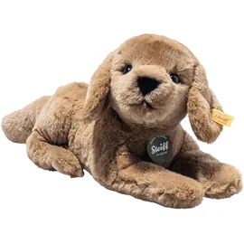 Steiff 076886 - Lenny Labrador, liegend, braun, Plüsch, 23 cm