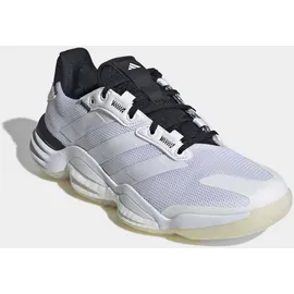 adidas PERFORMANCE "STABIL 16 INDOOR", Damen, Gr. 43, schwarz-weiß (cloud weiß, ftwr weiß, core schwarz), Synthetik, Textil, Schuhe Hallenschuh, Handballschuh