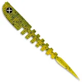 Monkey Lures Shaky Lui - 7,5 cm & 10 cm Gummifisch - No Action Shad, Pintail, Zander Gummifisch, Gummiköder, Softbait, Kunstköder (Gamma Glaze, 7,5 cm)