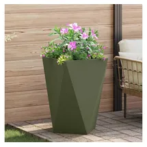 vidaXL Pflanzkübel 50 x 50 x 75 cm Olive Grün