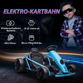 Homcom Gokart Blau (1-tlg)