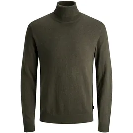 JACK & JONES Emil Knit Rollkragenpullover Black 2XL