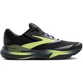 Brooks Adrenaline GTS 24 Weatherized Herren Black/Ebony/New Yellow 46,5