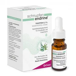 schnupfen endrine TROPFEN 0,1 % 10 ml Nasentropfen