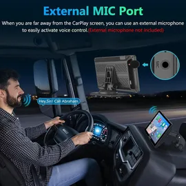 Carpuride 7 Zoll 1080P HD-Touchscreen-Radio