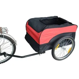 Homcom CargoTrailer rot/schwarz