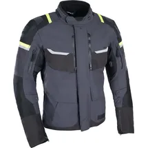 Oxford Stormland Textiljacke wasserdicht Grau/Schwarz/Neon-Gelb 5XL