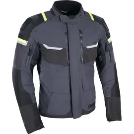 Oxford Stormland Textiljacke wasserdicht Grau/Schwarz/Neon-Gelb 5XL