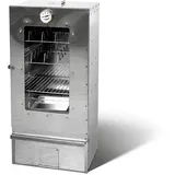 Multifunktions Räucherofen aus aluminiertem Stahl mit Sichtfenster