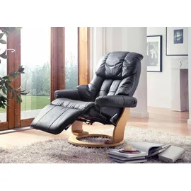 Robas Lund Relaxsessel Calgary 90 x 105 x 90 cm Dunkelgrau mit verstellbarer Rückenlehne und Fußstütze