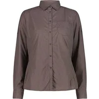 CMP Damen Hemd WOMAN SHIRT, TERRA-SABBIA, 48