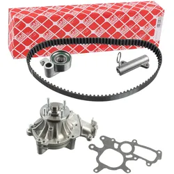 Febi Zahnriemensatz Mit Dichtung Mit Wasserpumpe Passend Für Toyota Dyna Hiace: Wasserpumpe + Zahnriemensatz Ashika: Skc889 Ashika: Skc889b Blue Print