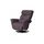 HIMOLLA Relaxsessel 7628 Leder 83 x 107 x 88 cm lila mit Relax-Funktion