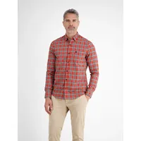Lerros Flanell-Karohemd für Herren, - Scandinavian Red - XXL,