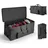 Vevor Schlagzeugtasche, Drummer Hardware Bag, 1010x510x440 mm, mit 6 herausnehmbaren Trennwänden, Rollen & 3 Außentaschen, wasserabweisend & gepolstert, sicherer Transport von Equipment & Instrumente