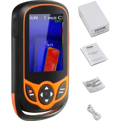 VEVOR Wärmebildkamera, 256 x 192 IR-Auflösung, Taschen-Wärmebildkamera und WLAN