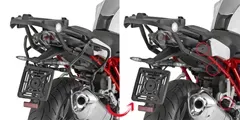 GIVI zijkofferdrager afneembaar voor Monokey SIDE case voor diverse BMW modellen (zie hieronder)