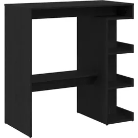 vidaXL Bartisch 100 x 48 x 101,5 cm Schwarz
