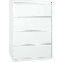 Gürkan Hängeregistraturschrank 76 x 62 x 132 cm weiß