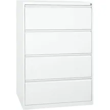 Gürkan Hängeregistraturschrank 76 x 62 x 132 cm weiß