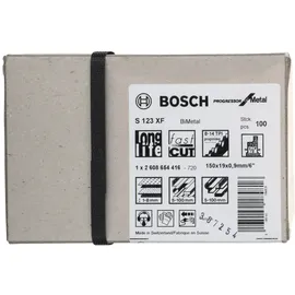 Bosch Säbelsägeblatt S 123 XF Progressor for Metal 100 Stück