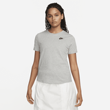 Nike Sportswear Club Essentials Damen-T-Shirt - Grau, XXL