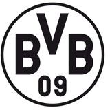 wall-art Wandtattoo »BVB Borussia Schriftzug mit Logo«, (1 St.), selbstklebend, entfernbar, schwarz