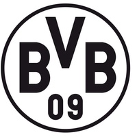 wall-art Wandtattoo »BVB Borussia Schriftzug mit Logo«, (1 St.), selbstklebend, entfernbar, schwarz