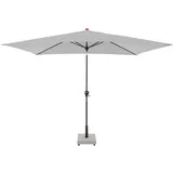 Doppler Mittelmastschirm myZone Auto Tilt ca. 300 cm x 200 cm Hellgrau 6-teilig