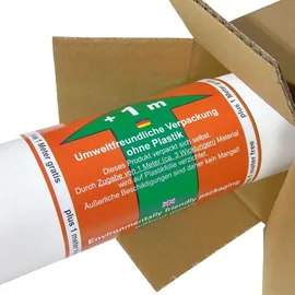 JUNOPAX Papiertischdecke Raute weiß-blau