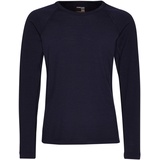 Icebreaker Merino 200 Oasis Langarm-baselayer - Midnight Navy - 24 Monate
