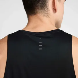 Nike Stride Laufshirt Schwarz L