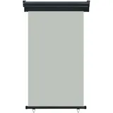 vidaXL Seitenmarkise 100 x 250 cm Grau Polyester