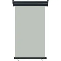 vidaXL Seitenmarkise 100 x 250 cm Grau Polyester