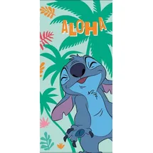 Lilo & Stitch Badetuch 70 x 140 cm grün