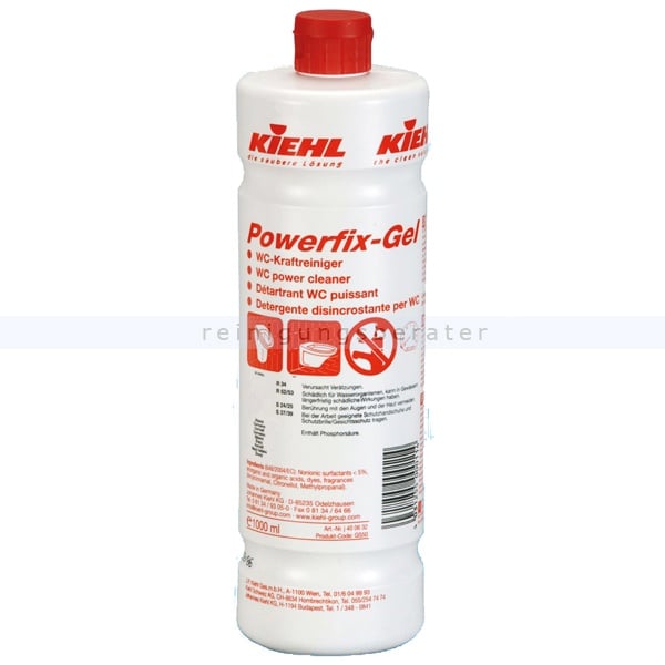 Preisvergleich Produktbild Kiehl Powerfix Gel 1 L Sanitärgrundreiniger und WC Kraftreiniger