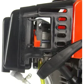 bricoline Motorsense mit Verbrennungsrädern, Rasenmäher, 5,2 PS, Benzinmischung: Öl