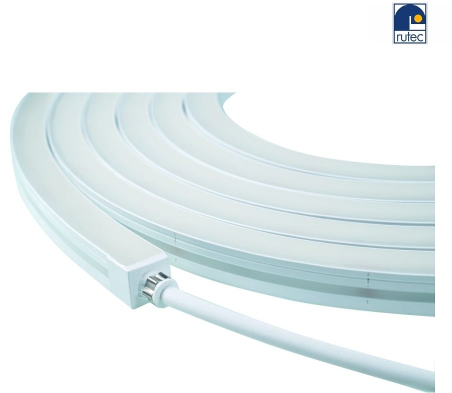 Rutec vergossener LED Strip VARDAFLEX OSMIUM SVQ, 24V, 13W/m, IP65, 3000K, 5 Meter Rolle RU-79635