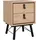 Home Affaire Nachtschrank RY 43,3 x 40,1 x 59,6 cm Braun